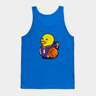 Lakers Basketball Rubber Duck 2 Tank Top